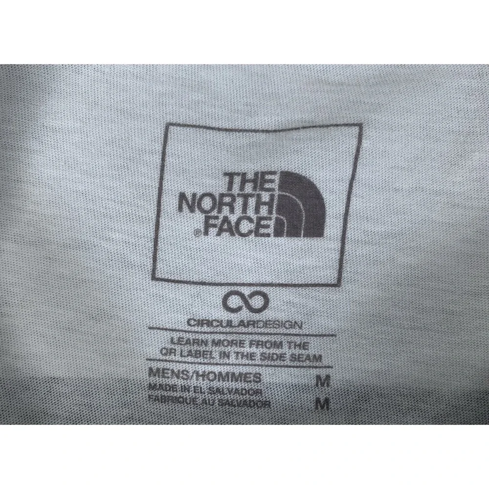 The North Face Shirt Mens Medium White Logo Graphic Tee Outdoor